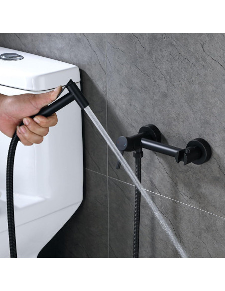 Rociador de Bidet BARROCK HBS-05MB Agua Caliente y Fría