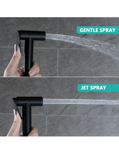 Rociador de Bidet BARROCK HBS-05MB Agua Caliente y Fría