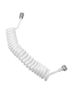 Manguera de Bidet Flexible Coufce 3m PU Blanca Accesorio Baño