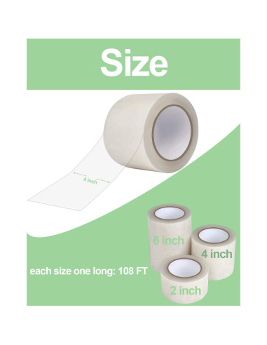 Cinta de Reparación Plástica Vensovo 10,16cm x 32,92m