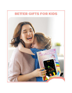 Tableta de Escritura LCD Bravokids 10" Unicornio Educativa 2