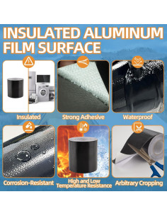 Cinta de Reparación Impermeable Bellisinno 7,62 cm x 10,06 m 2