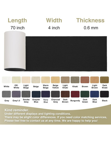 Cinta de Reparación de Lona Gheeidau 10x178 cm Impermeable