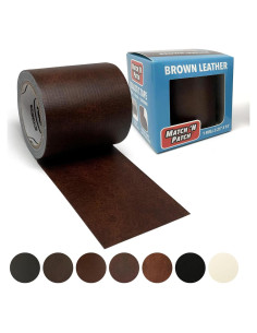 Cinta de Reparación de Cuero Match 'N Patch 5,72 cm x 4,57 m Marrón