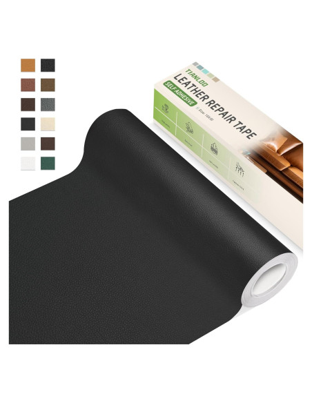 Cinta de Reparación de Cuero TIANLDD 40,6x203,2 cm Autoadhesiva