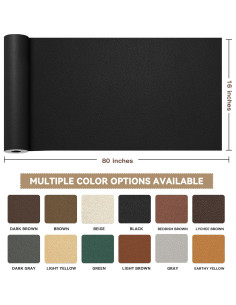 Cinta de Reparación de Cuero TIANLDD 40,6x203,2 cm Autoadhesiva 2