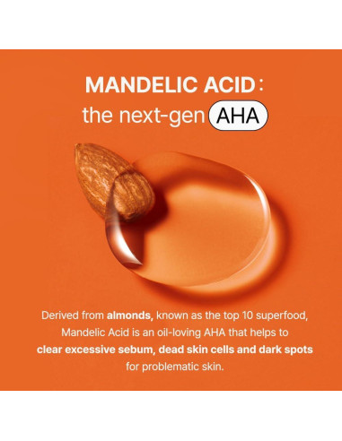 Agua Preparatoria para la Piel Wishtrend 120 ml Ácido Mandélico 5%