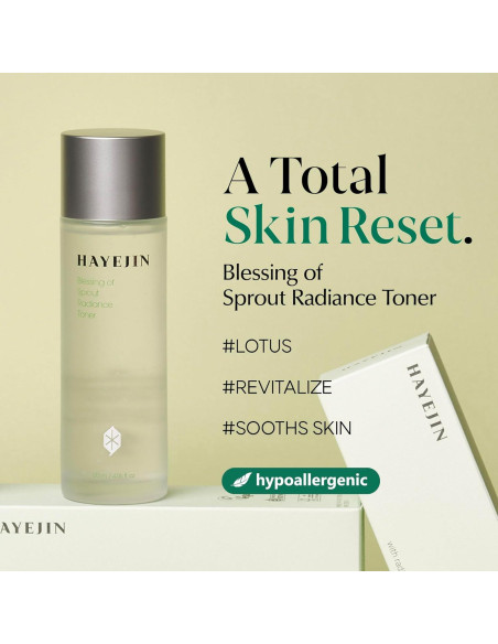 Tónico Hidratante HAYEJIN 120 ml para Piel Seca y Sensible