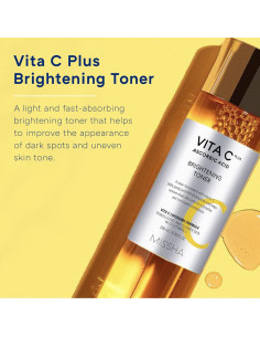 Tónico Iluminador Vita C Plus MISSHA 200ml Piel Grasa 2