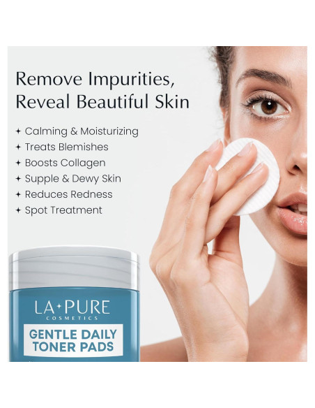 Discos Tónicos Coreanos La Pure 100 Ct - Hidratantes y Exfoliantes Discos Tónicos Coreanos La Pure 100 Ct - Hidratantes y Exfoliantes