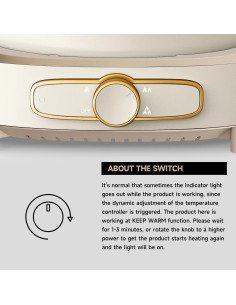 Olla Caliente Eléctrica DEZIN 5L Doble Sabor Antiadherente 2