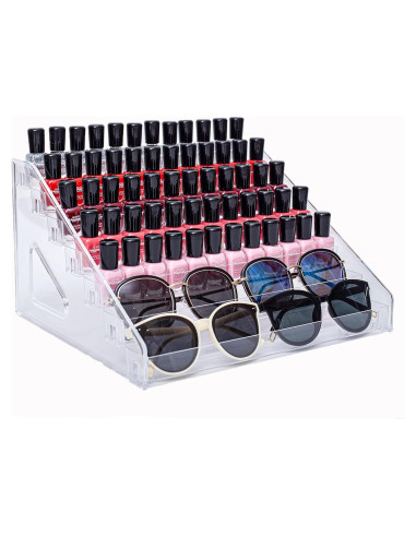 Organizador de Esmaltes y Gafas ALUYUYO 7 Niveles 30x29.5cm