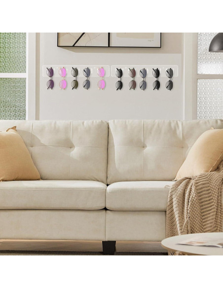 Organizador de Gafas de Sol Douildhaiy 5 Ranuras Transparente