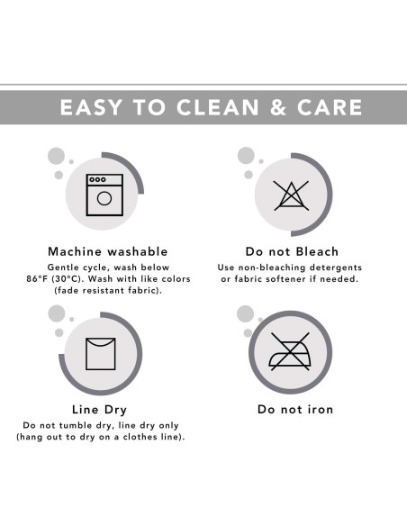 Cubiertas de Sofá Seccional PureFit Gris Oscuro 2 Pcs