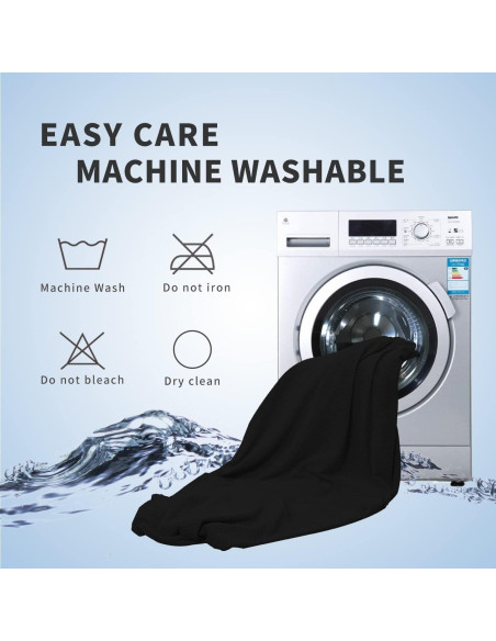 Funda de Sofá Jacquard Easy-Going Negra 1 Pieza Antideslizante