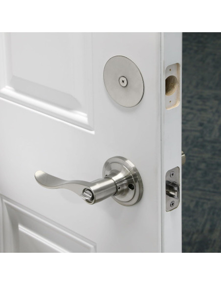 Placa de Cubierta de Agujero Prime-Line U 10446 Níquel Satinado