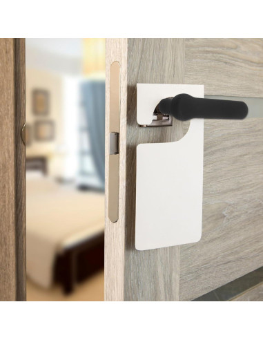 Fundas de Mango de Puerta Silicona uxcell 2 Pcs Antiestática