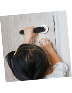 Cubiertas de Pomo de Puerta de Silicona 2 Piezas - Seguridad Niños 2