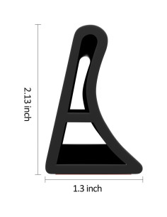 Barrera de Agua para Ducha Raycity 3,30 cm Negro 2,13 cm 2