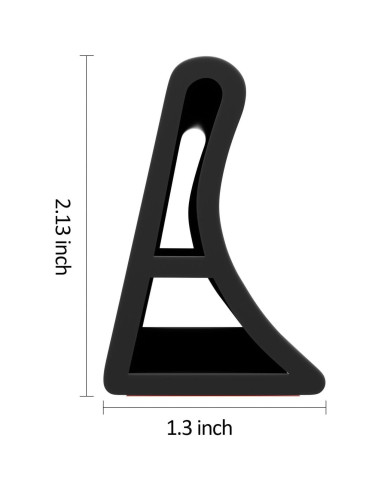 Barrera de Agua para Ducha Raycity 3,30 cm Negro 2,13 cm