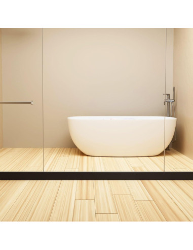 Barrera de Agua para Ducha Raycity 3,30 cm Negro 2,13 cm