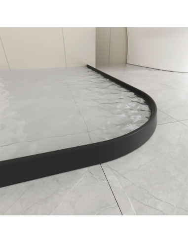 Barrera de Agua para Ducha Raycity 3,30 cm Negro 2,13 cm