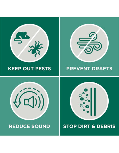 Barrera de Puerta M-D Building 91 cm Aluminio Plata