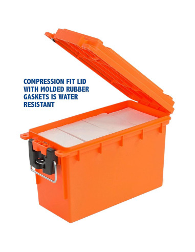 Caja de Almacenamiento Marina Sheffield 12680 Naranja 4.1L