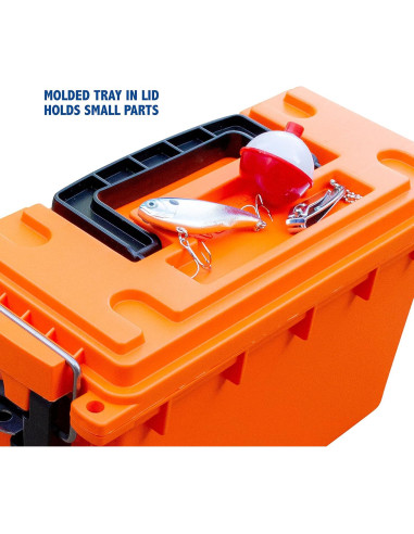 Caja de Almacenamiento Marina Sheffield 12680 Naranja 4.1L