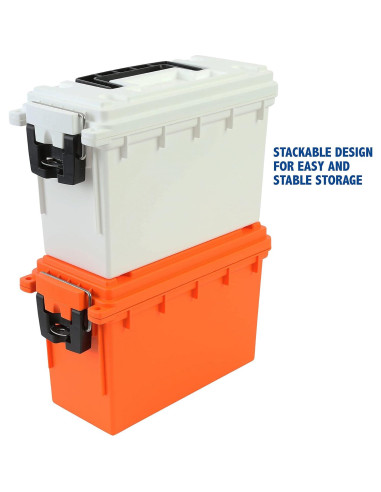Caja de Almacenamiento Marina Sheffield 12680 Naranja 4.1L