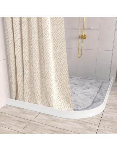 Barrera de Agua Ducha Ronsoile 67" Colapsable 3.8 cm