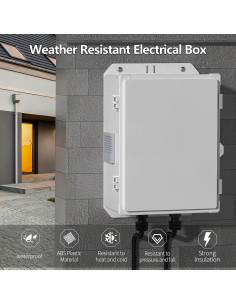 Caja de Conexiones Eléctricas para Exterior 33cm x 23cm 2