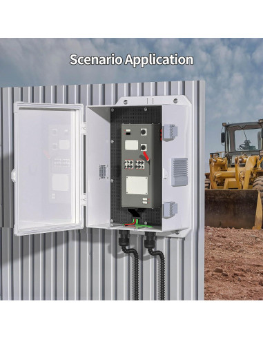 Caja de Conexiones Eléctricas para Exterior 33cm x 23cm