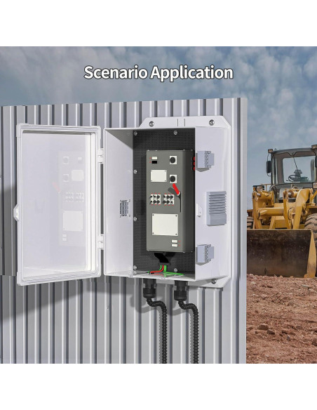 Caja de Conexiones Eléctricas para Exterior 33cm x 23cm