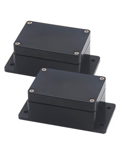 Caja de Conexiones Zulkit IP65 Plástico ABS 100x68x50mm Paquete 2