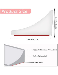 Umbral de Ducha Silicona Aecsze 198 cm Barrera Impermeable 2