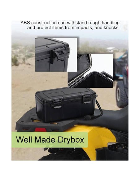 Caja Impermeable YVUDW 7002 con Bolsa de Malla 21x10 cm