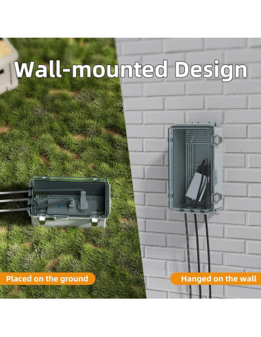 Cubierta de Cable de Extensión Joinfworld 20.57x10.67x9.65cm