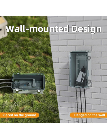 Cubierta de Cable de Extensión Joinfworld 20.57x10.67x9.65cm