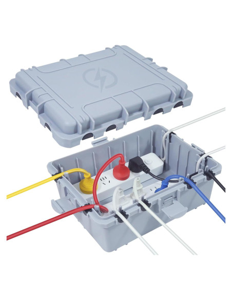 Caja Eléctrica Exterior Impermeable OUTDSPLY 32x23x13 cm Caja Eléctrica Exterior Impermeable OUTDSPLY 32x23x13 cm