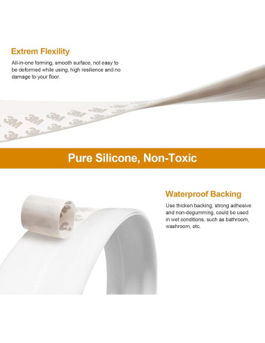 Tapón Aislante de Corrientes de Aire NC 1m Blanco