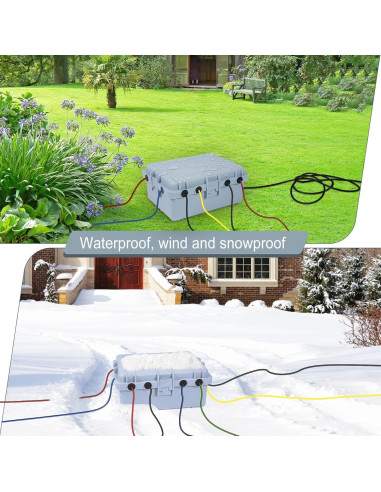 Caja Eléctrica Exterior Impermeable OUTDSPLY 32x23x13 cm