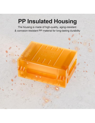 4 Piezas Cajas de Gel Impermeables New.Sunny IPX8