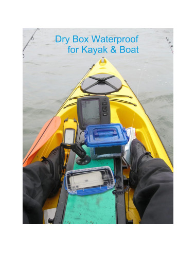 Caja Secadora Impermeable Hlotmeky para Kayak y Barco 22.9x12.7cm