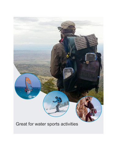 Caja Secadora Impermeable Hlotmeky para Kayak y Barco 22.9x12.7cm