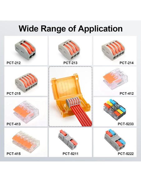 4 Piezas Cajas de Gel Impermeables New.Sunny IPX8