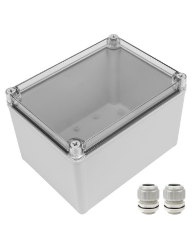 Caja de Conexiones LeMotech IP67 200x150x130mm Gris