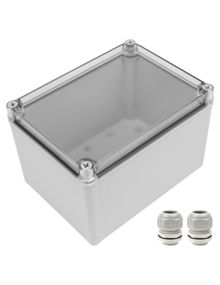 Caja de Conexiones LeMotech IP67 200x150x130mm Gris