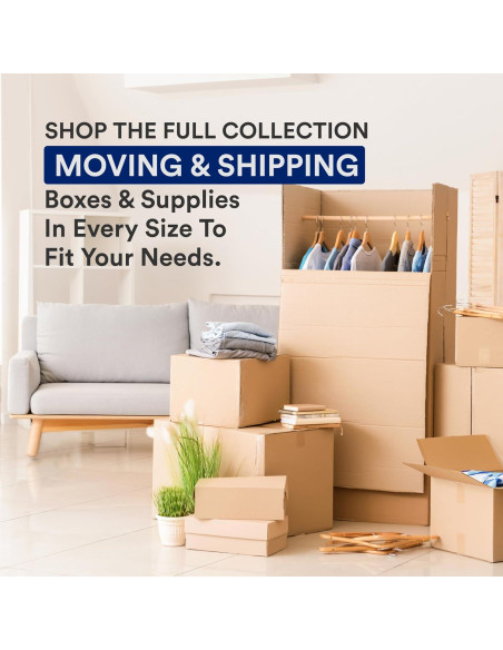 Cajas de Mudanza Medianas BOX USA 10-Pack 45x36x30 cm