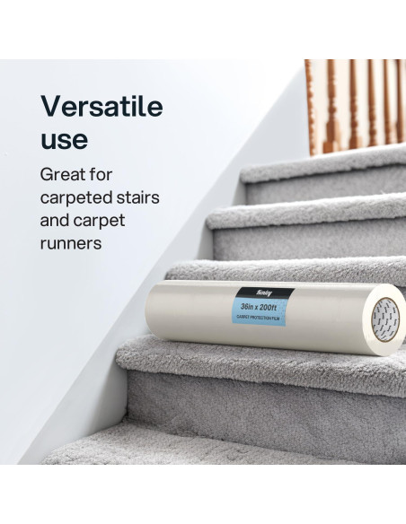 Película Protectora para Alfombra Kenley 609,6x91,4cm Película Protectora para Alfombra Kenley 609,6x91,4cm